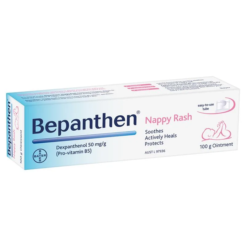 Bepanthen 拜耳婴儿屁屁霜100g宝宝护臀霜 2