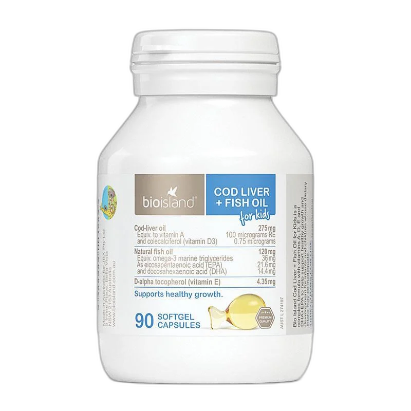 Bio Island 新鱼肝油90粒 1