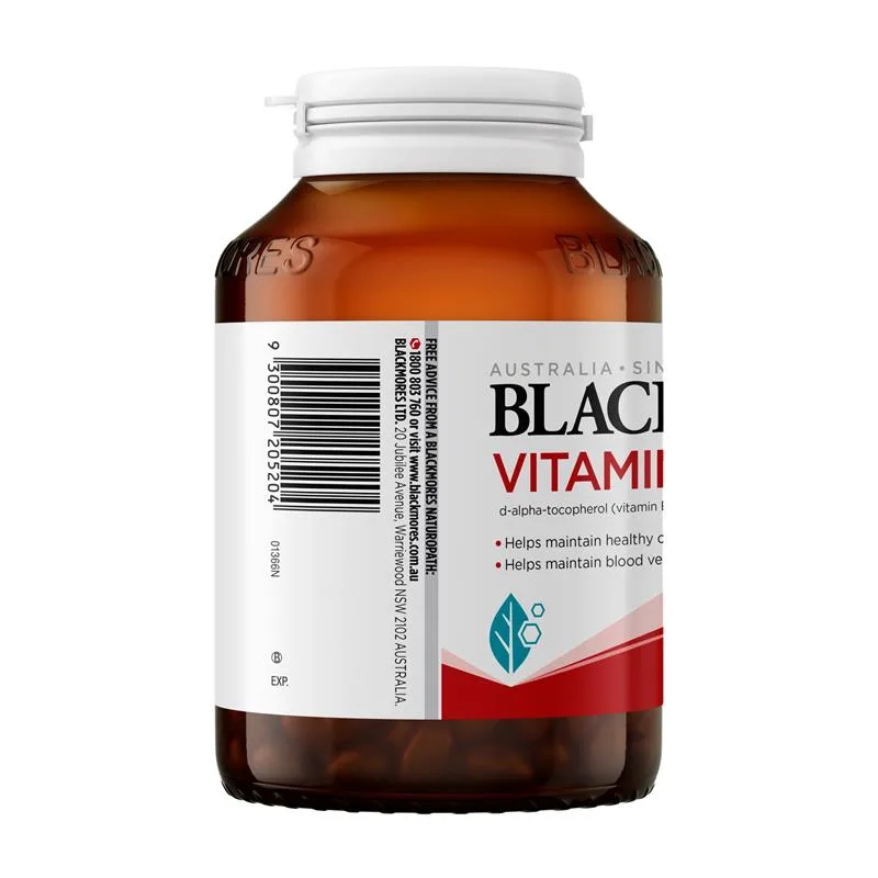 Blackmores VE 1000IU 天然维生素E美白养颜100粒 2