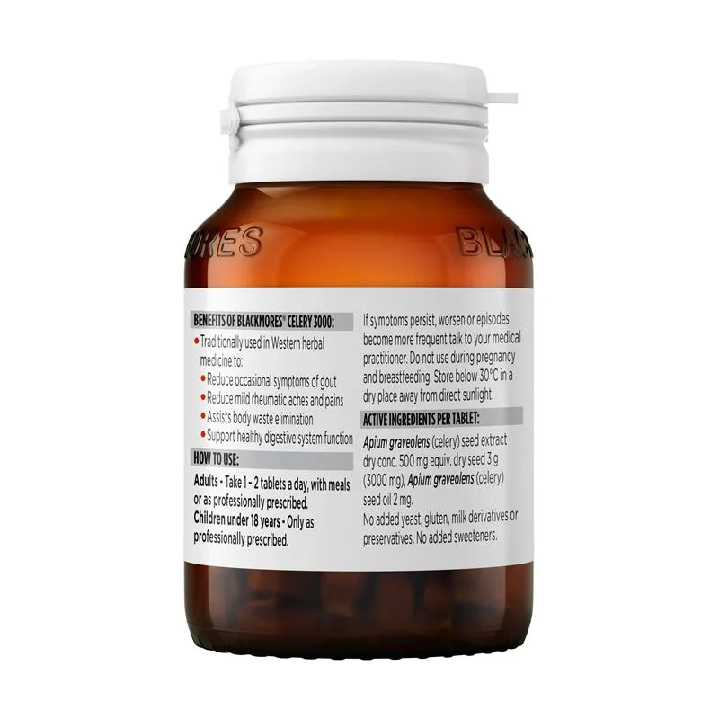 Blackmores 加强西芹籽7000含量 3