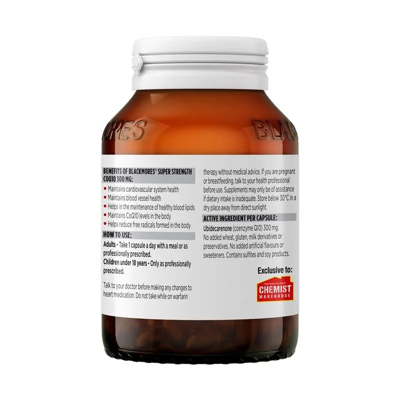 Blackmores 心脏辅酶Q10 300mg 3