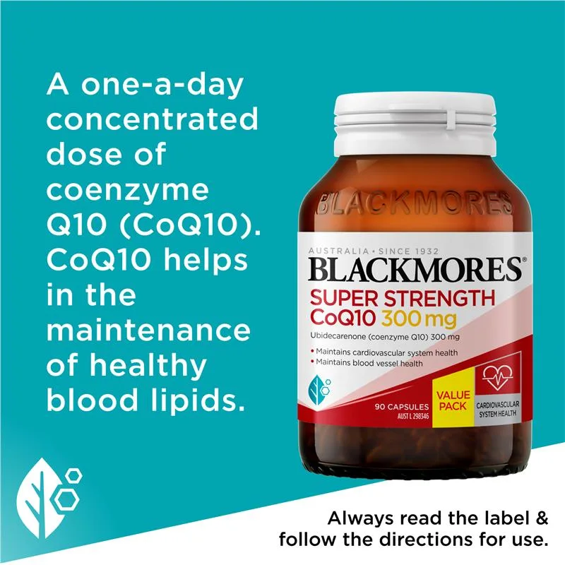 Blackmores 心脏辅酶Q10 300mg 4