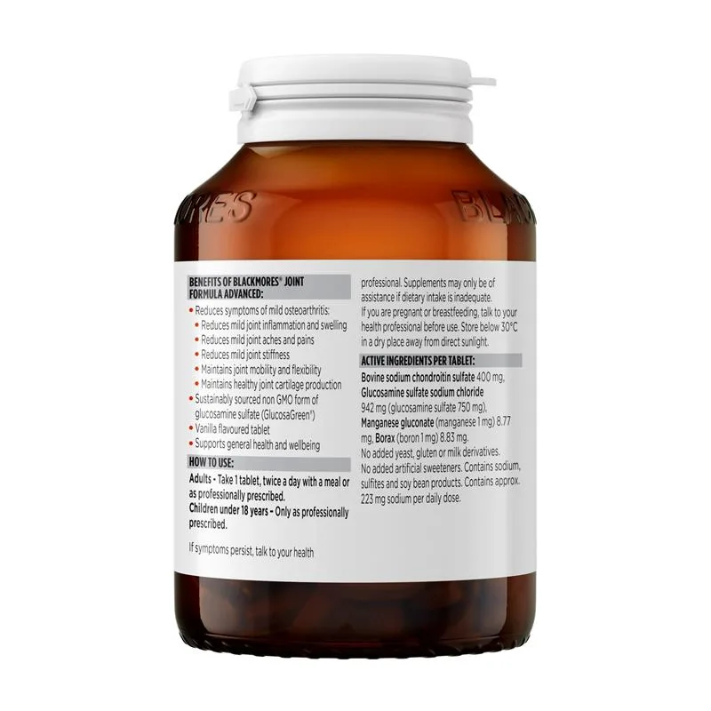 Blackmores 维骨力加强型 120片 3