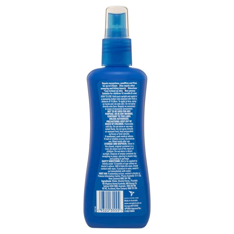 Aerogard 无味驱蚊喷雾 175ml 2