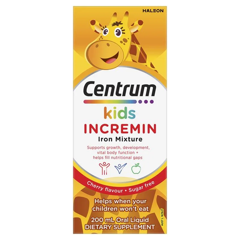 Centrum 善存澳洲儿童补铁口服液改善厌食 200mL 2