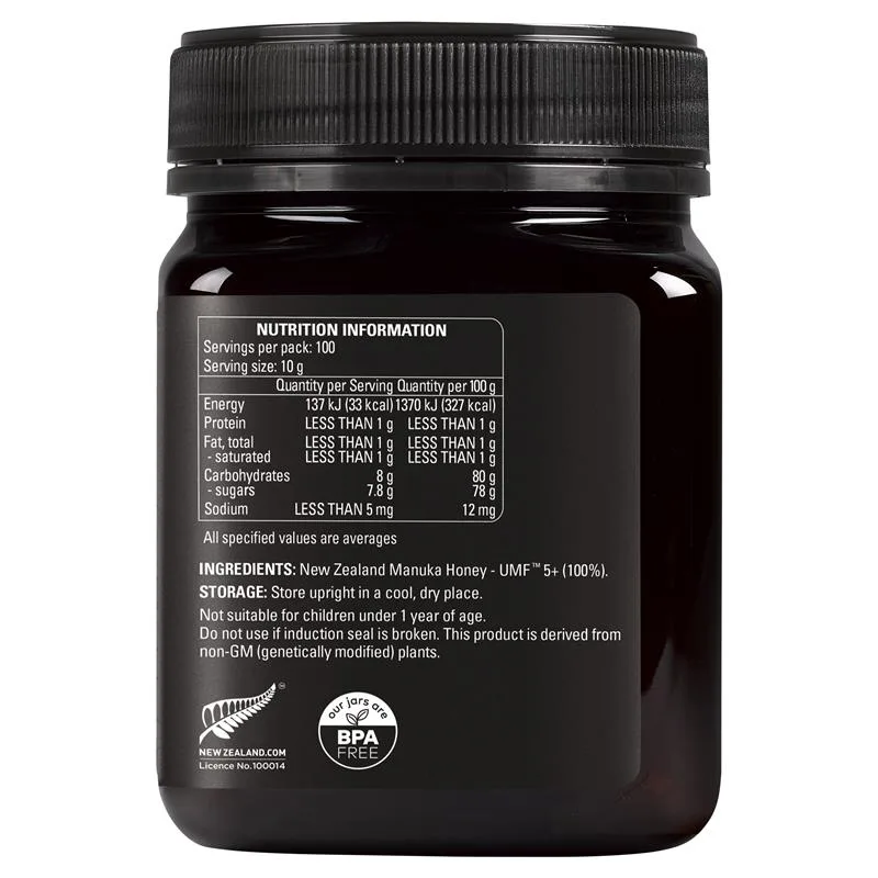 Comvita 新西兰康维他麦卢卡蜂蜜5+ 1kg 2