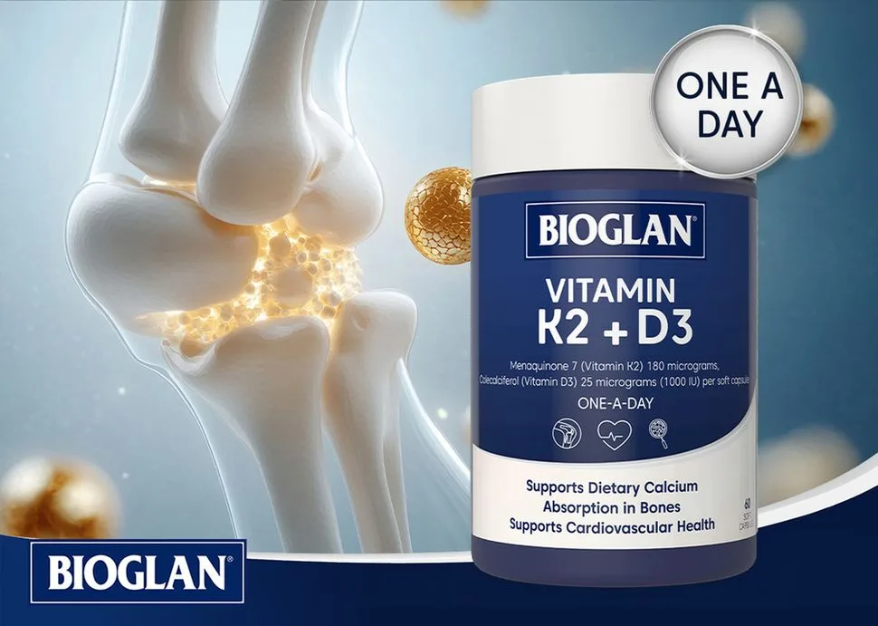 Bioglan 维生素 K2 + D3 4