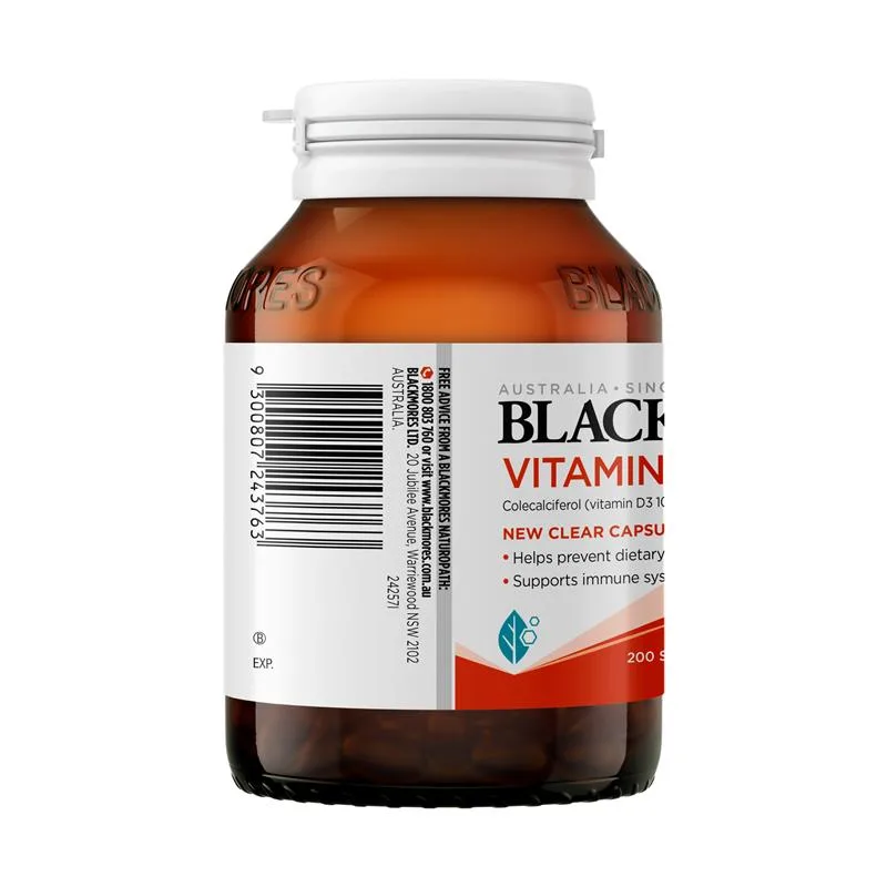 Blackmores 维生素D3 1000IU 2