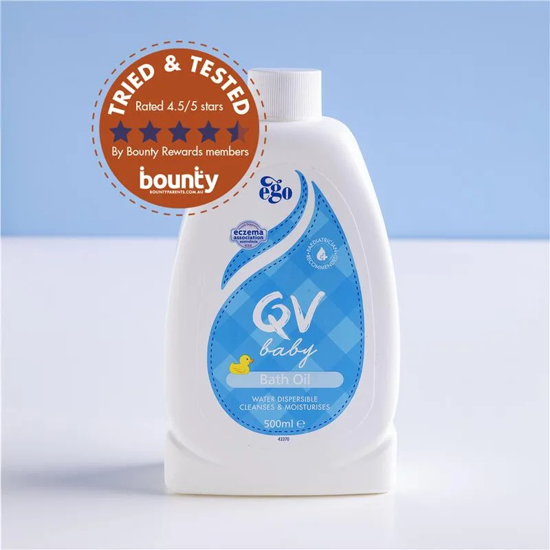 EGO QV 宝宝抗干燥沐浴油 4