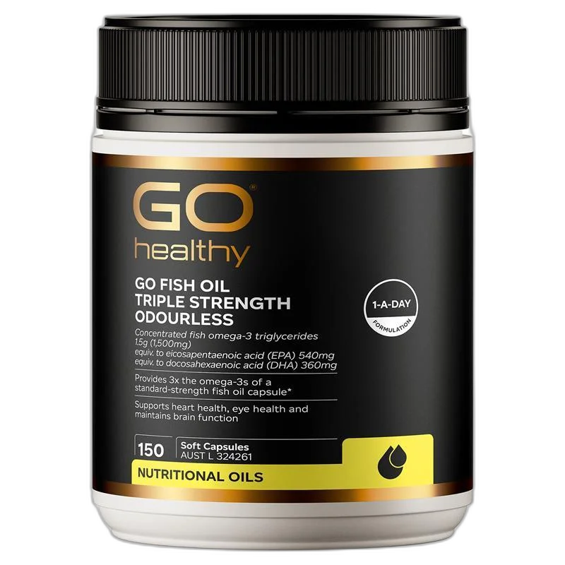 GO Healthy 三倍鱼油 1