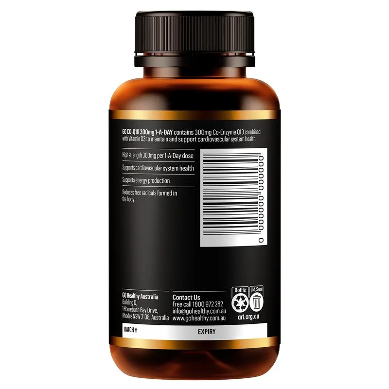 GO Healthy 心脏辅酶Q10 300mg 3