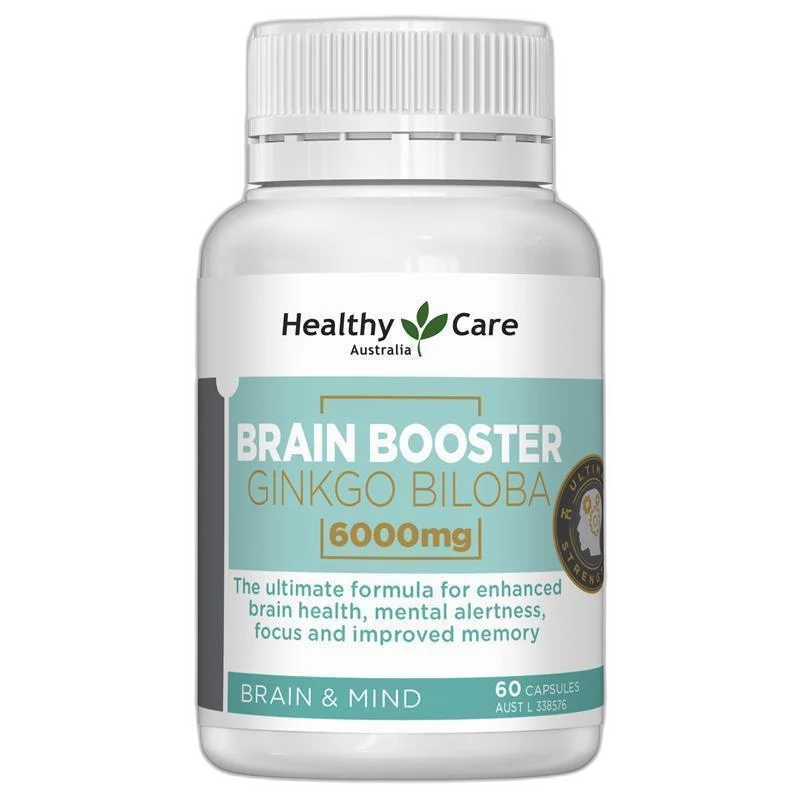 Healthy Care 高含量6000mg银杏健脑记忆力片 1