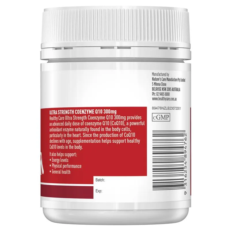 Healthy Care 高浓度辅酶Q10 300mg 3