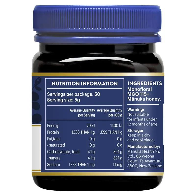 Manuka Health MGO 115+麦卢卡蜂蜜 4