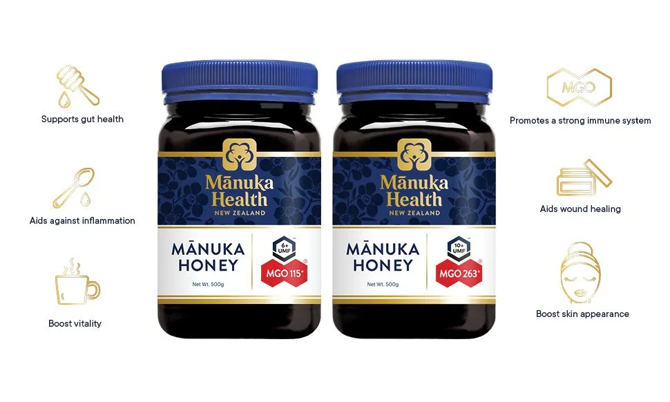 Manuka Health MGO115+ 麦卢卡蜂蜜 6