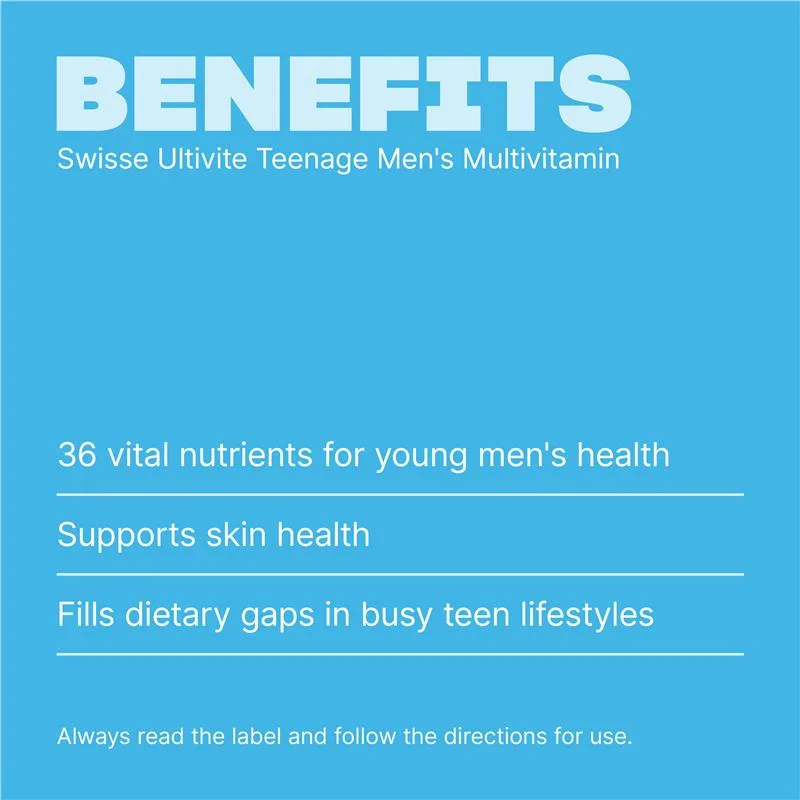 Swisse 青少年男孩复合维生素 4