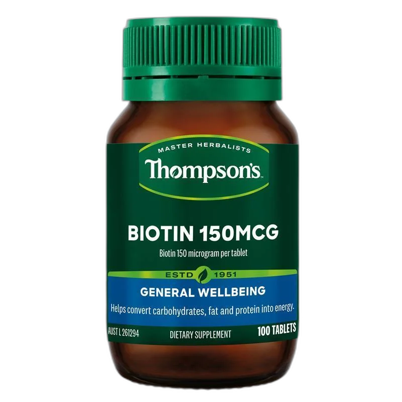Thompson's 汤普森高浓度生物素150mcg 1