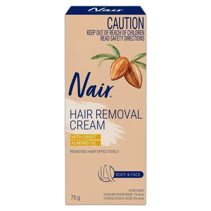 NAIR 新版面部+身体脱毛膏（含甜杏仁） 1
