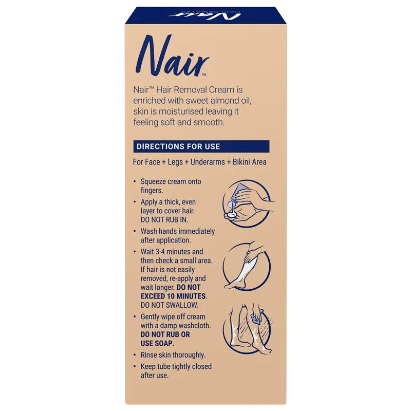 NAIR 新版面部+身体脱毛膏（含甜杏仁） 2