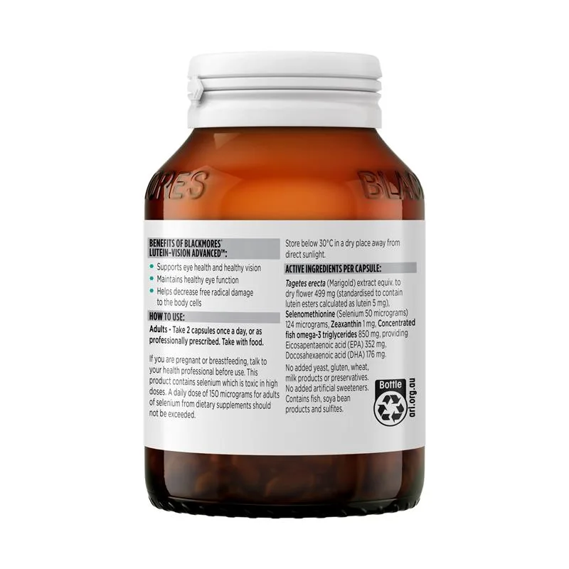 Blackmores 叶黄素护眼宁加强版 2