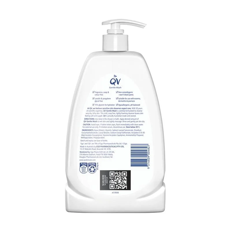 Ego QV baby gentle wash500克 2