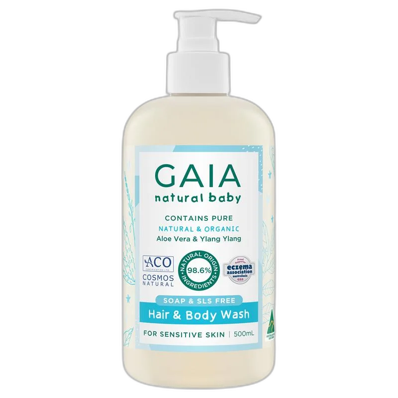 GAIA 婴儿 沐浴洗发二合一 500ml
