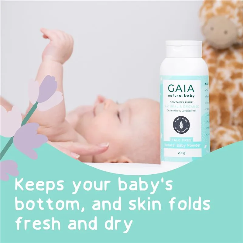 GAIA 婴儿爽身粉 100g 6