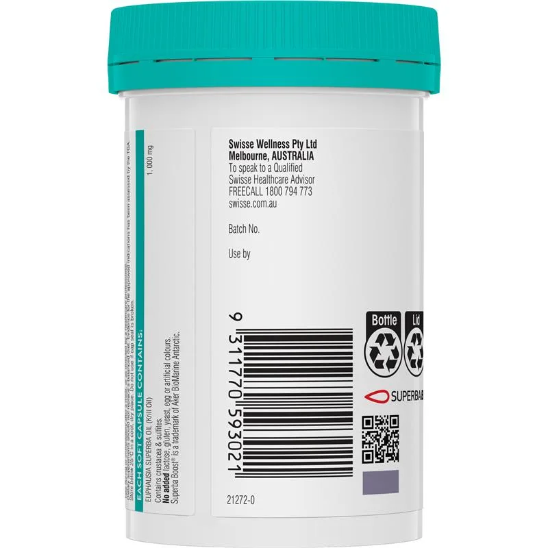 Swisse 高效深海磷虾油胶囊 3