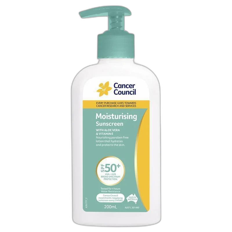 Cancer Council 保湿型防晒霜SPF50+ 1
