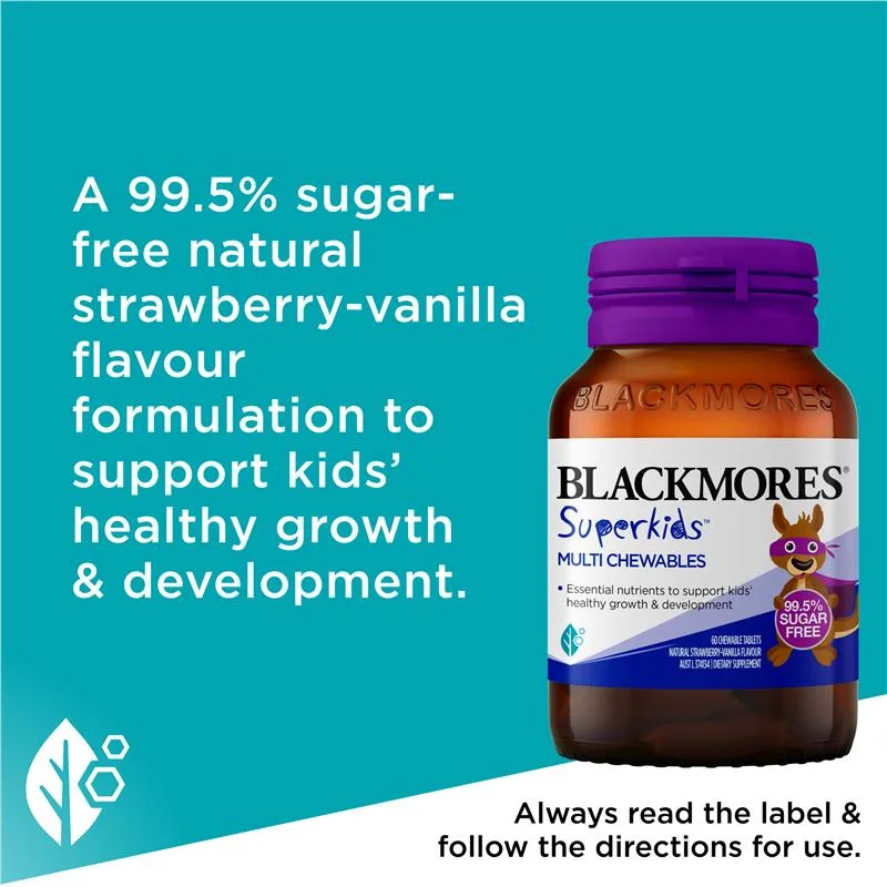 Blackmores 儿童复合维生素咀嚼片 4