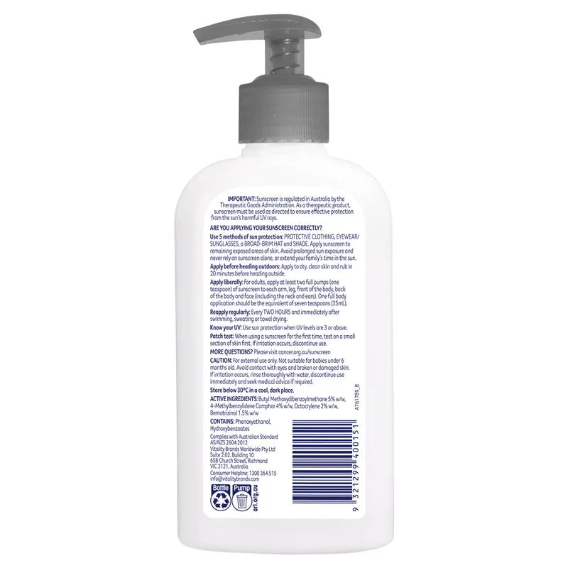 Cancer Council 新版干爽轻薄活力户外防晒霜SPF50+ 2