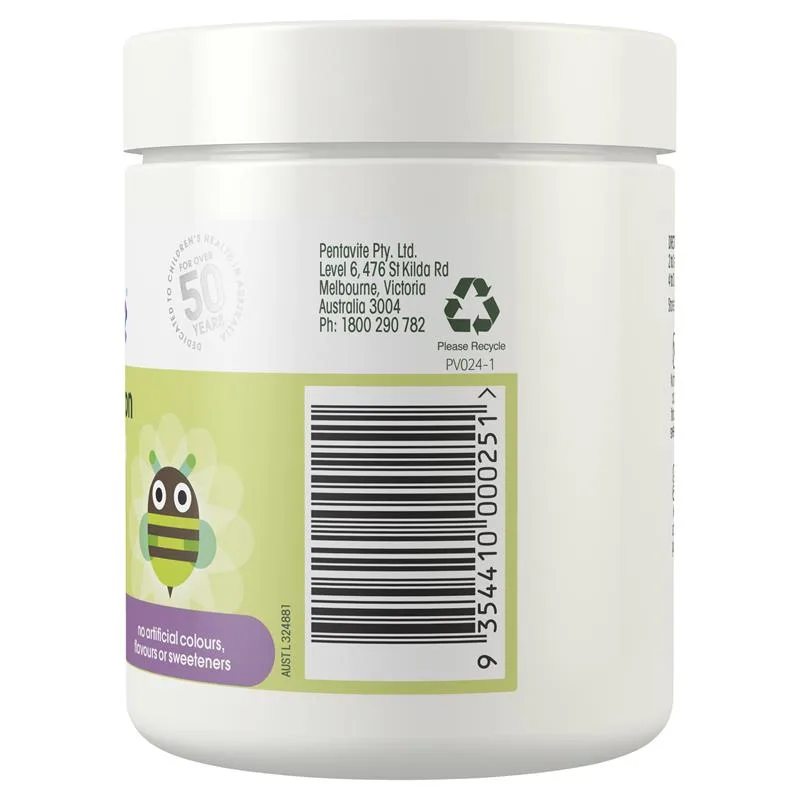Pentavite 儿童复合维生素+铁咀嚼片 3