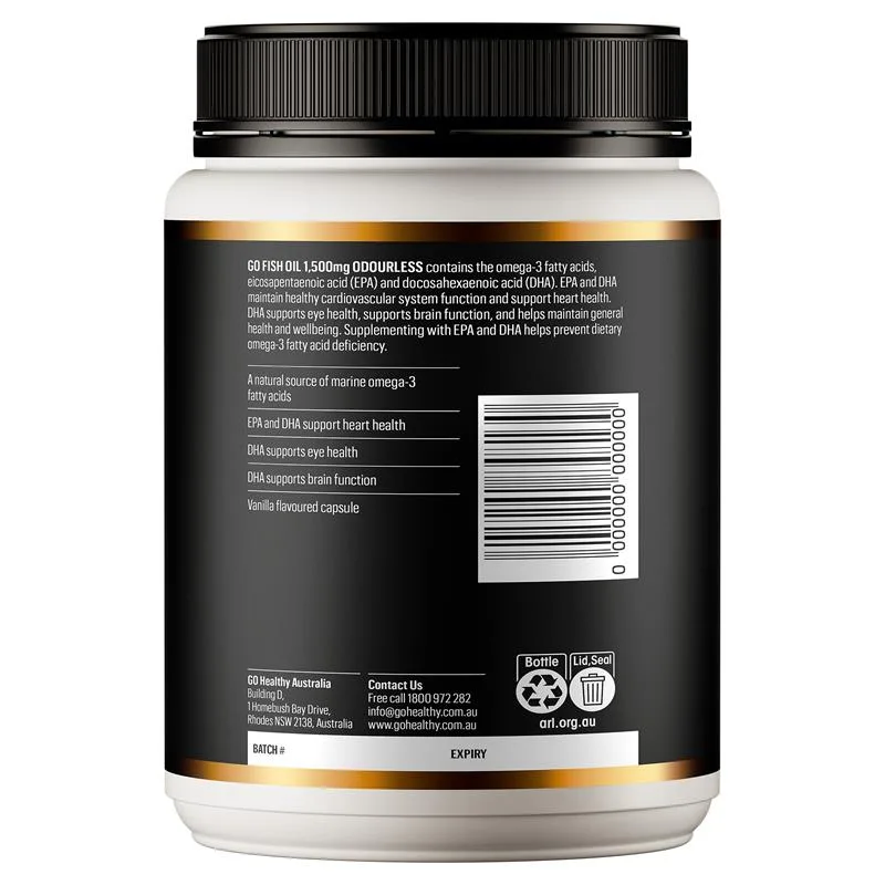 GO Healthy 鱼油1500mg 3