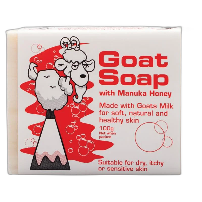 Goat Soap Honey 羊奶皂 麦卢卡蜂蜜味 100g CW瘦羊版 1