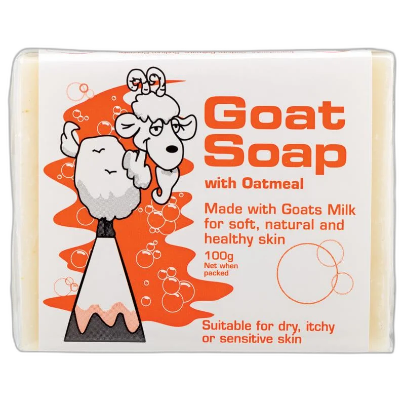 Goat Soap Oatmeal 羊奶皂 燕麦味 100g CW瘦羊版 1