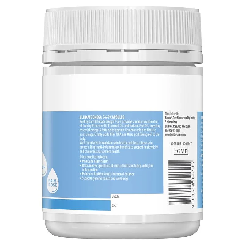 Healthy Care 369 omega 3-6-9 鱼油 4