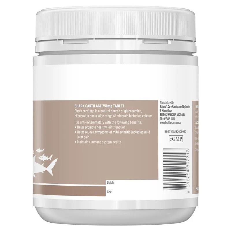 Healthy Care HC鲨鱼软骨素200粒 4