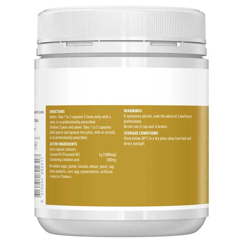 Healthy Care 亚麻籽油 3
