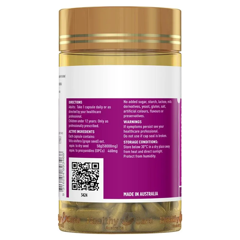 Healthy Care 加强版葡萄籽58000mg 3