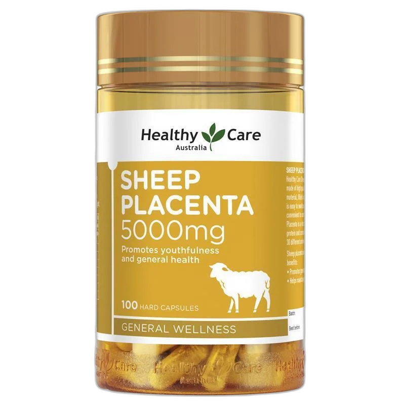 Healthy Care 羊胎素胶囊 5000mg 100粒 1