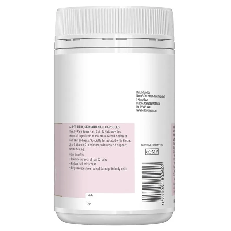 Healthy Care 胶原蛋白胶囊 护发护肤 3