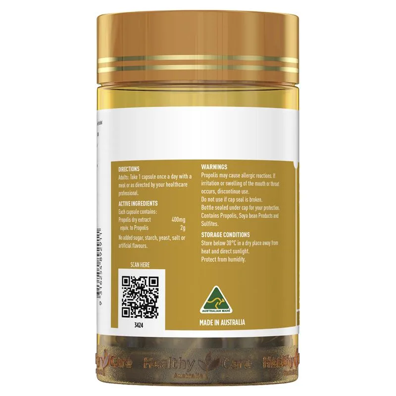 Healthy Care 黑蜂胶 2000mg 200粒 2