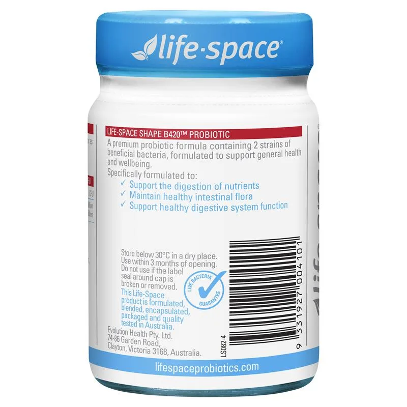 Life Space B420瘦身60粒 2