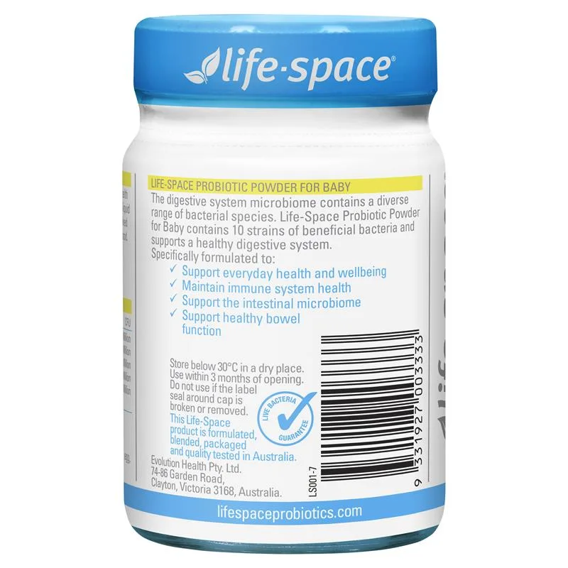Life Space baby益生菌粉 60g（0-3岁） 2
