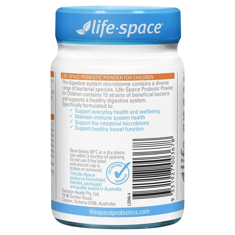 Life Space 儿童益生菌粉 3-12岁 60g 2