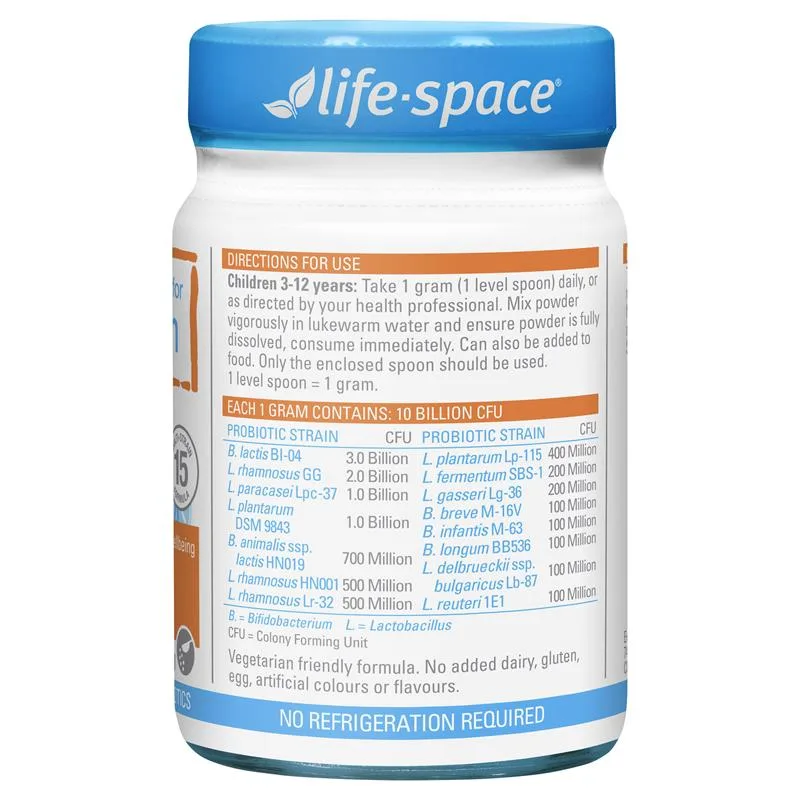 Life Space 儿童益生菌粉 3-12岁 60g 3
