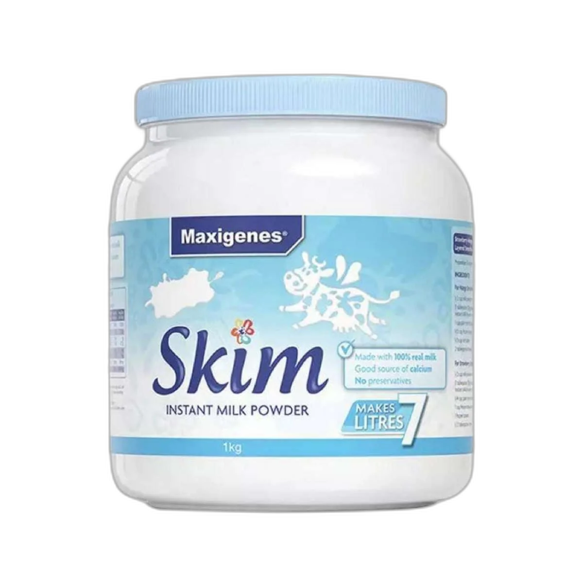 Maxigenes 美可卓蓝胖子脱脂奶粉1kg 1