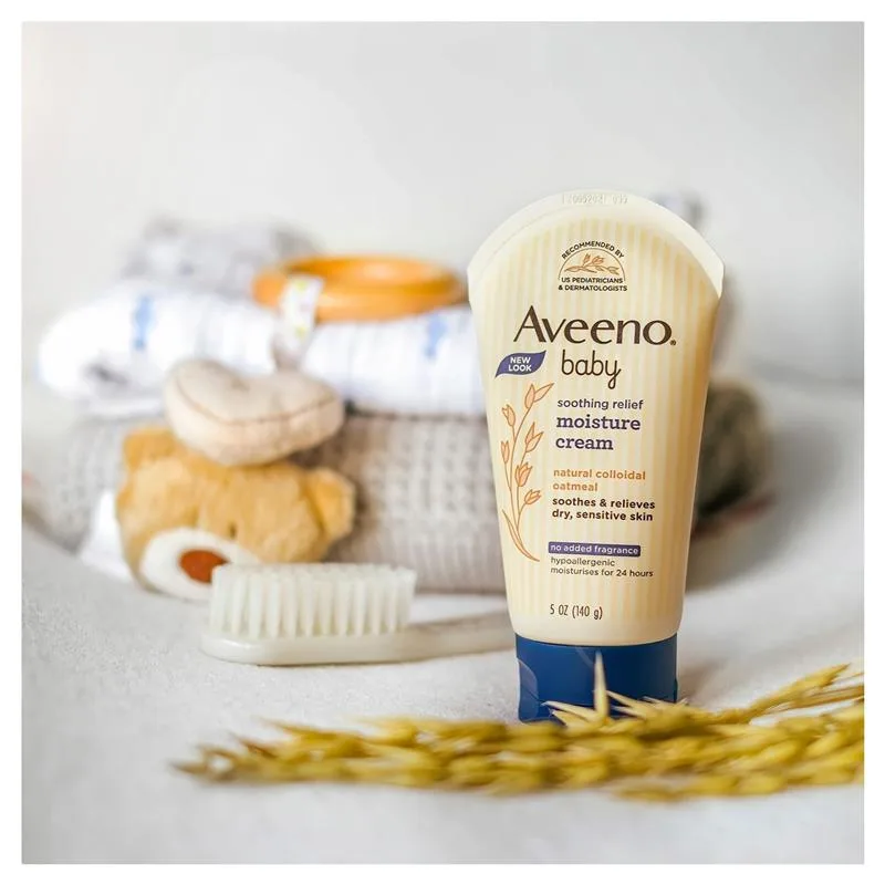 Aveeno 婴儿天然燕麦舒缓润肤乳霜面霜140g 5