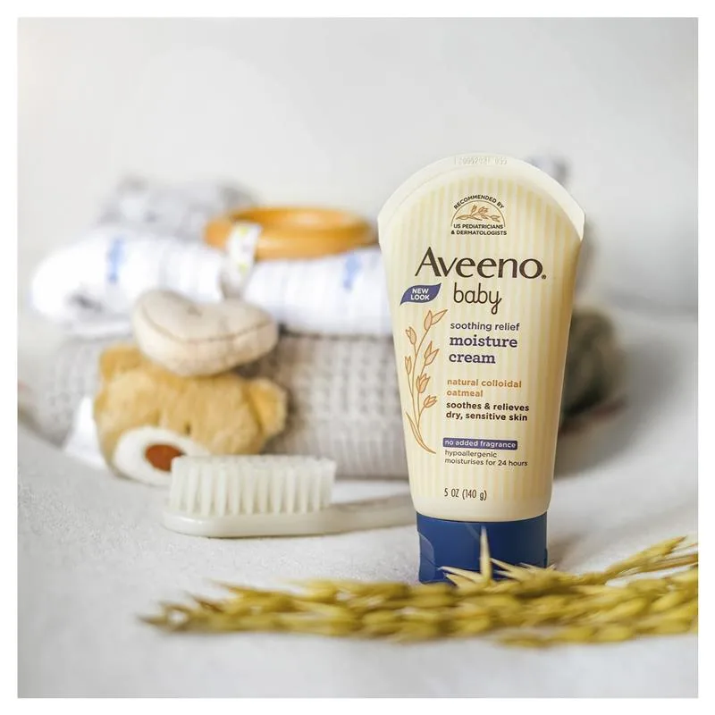 Aveeno 婴儿天然燕麦舒缓润肤乳霜面霜140g 6