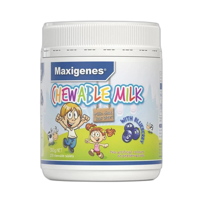 Maxigenes 美可卓蓝莓味奶片护眼补钙 150粒 1